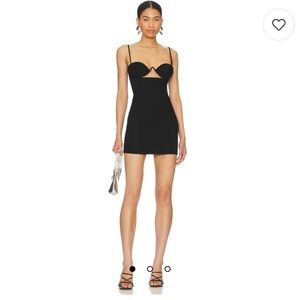 NBD "Calla Mini Dress" in Black